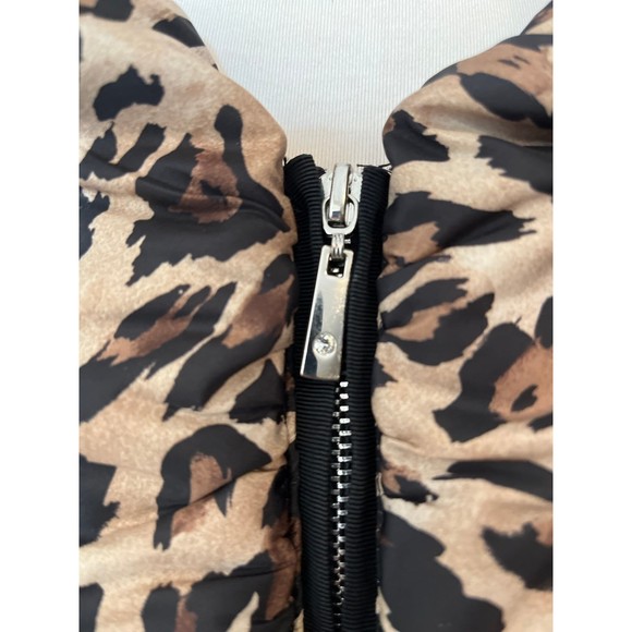 White House Black Market Leopard Print Vest - Picture 3 of 11